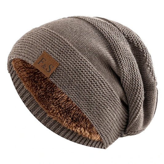 NordicFur™ Slouch Beanie