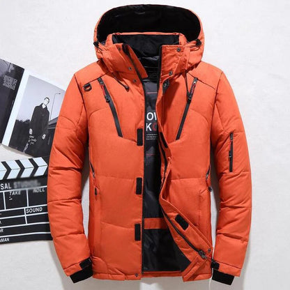 Men's White Duck Down Jacket