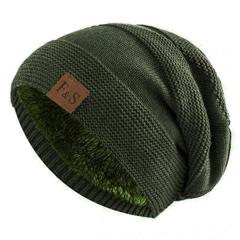 NordicFur™ Slouch Beanie